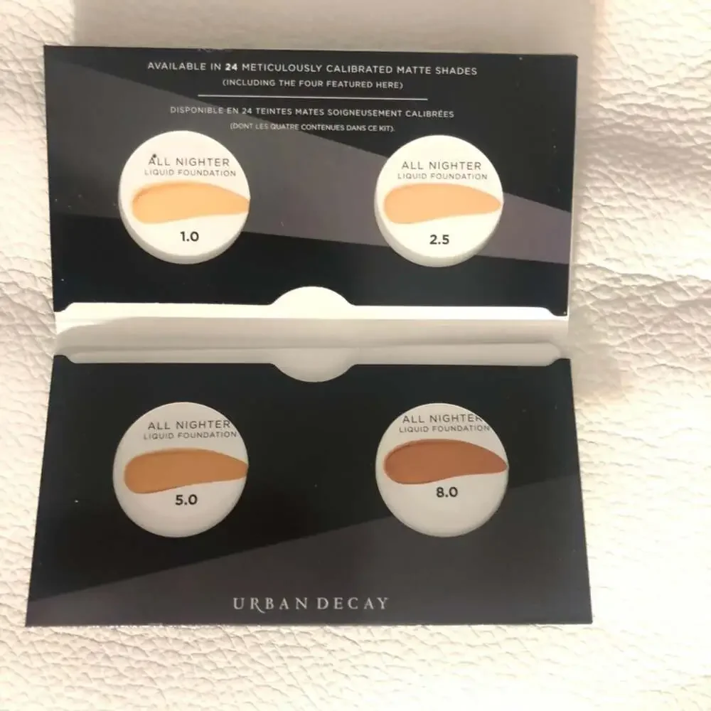 Urban Decay All Nighter Foundation 4pods